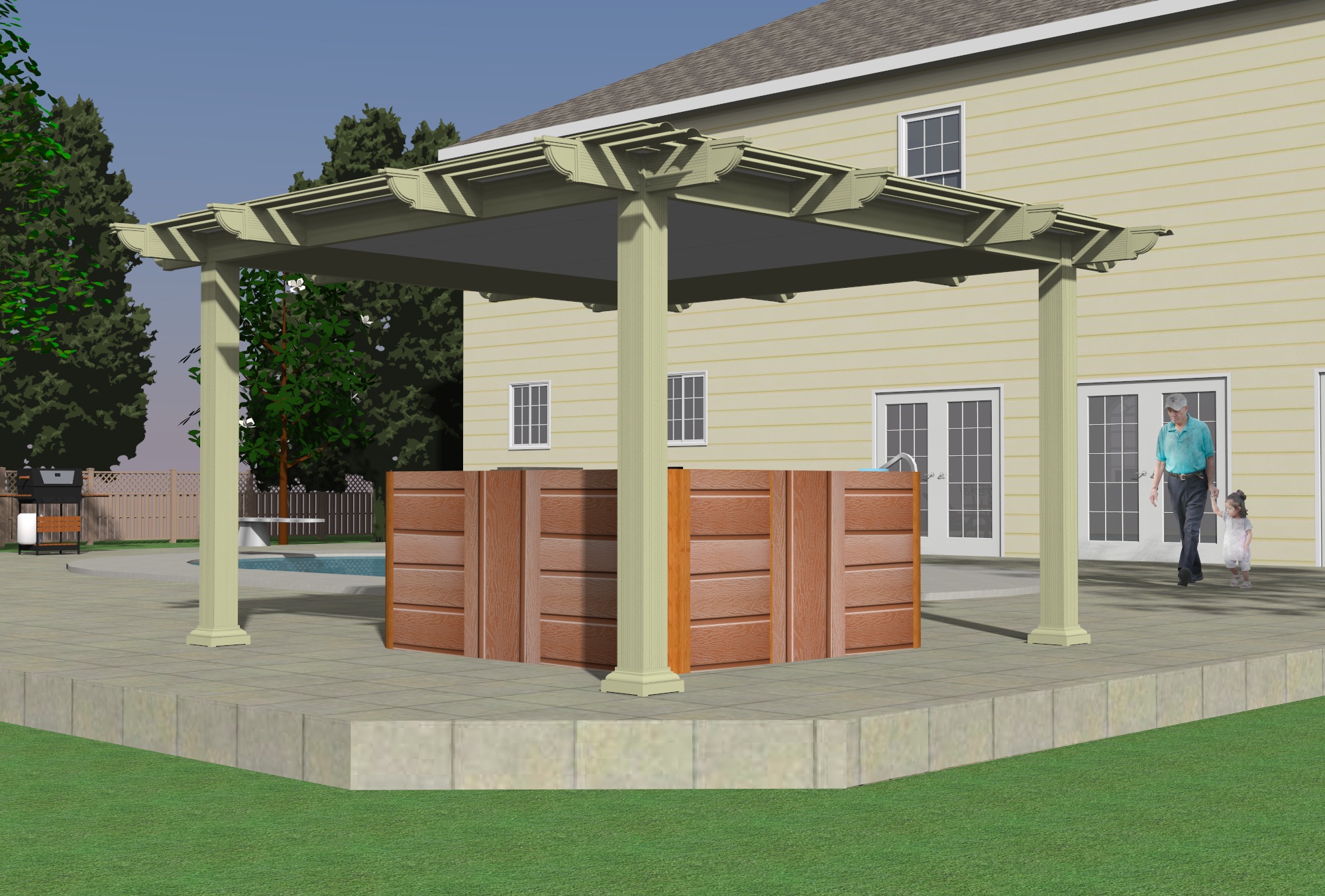 Pergola Houston TX, Outdoor Living MaxHome